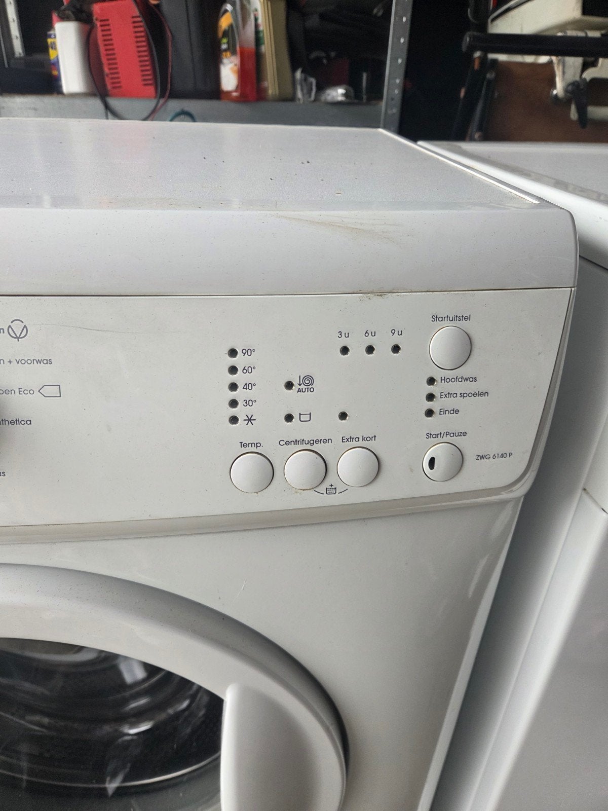 Zanussi Voorlader Wasmachine 6kg 1400 toeren, Ophalen, Gebruikt, Voorlader, 85 tot 90 cm