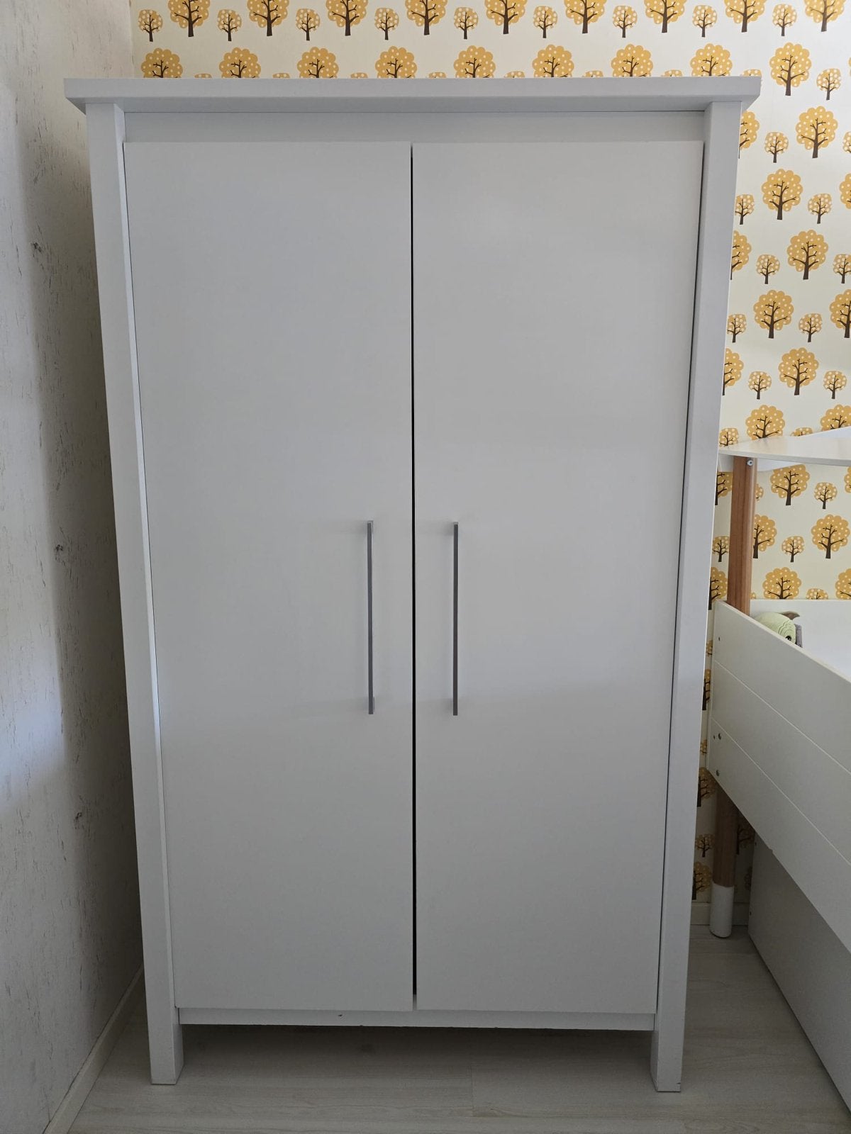 kledingkast wit kinderkamer - Babyplanet, Ophalen, Gebruikt, 100 tot 150 cm, 150 tot 200 cm