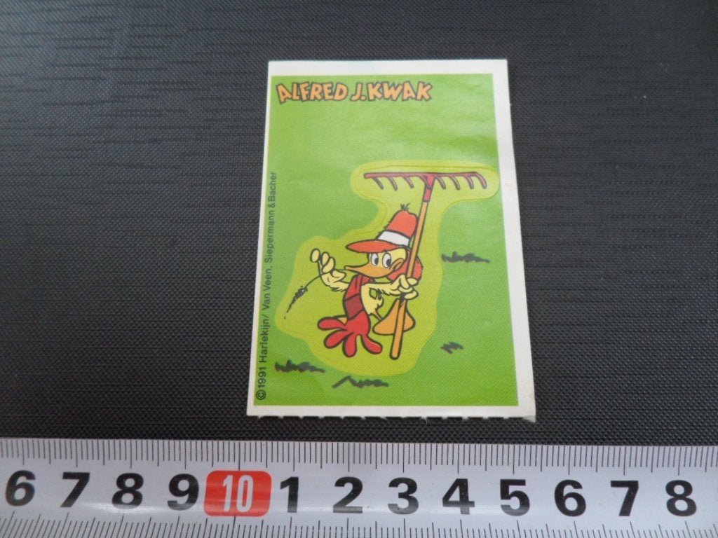 sticker strip alfred j. kwak - milky way #18 *, Verzamelen, Ophalen of Verzenden, Zo goed als nieuw