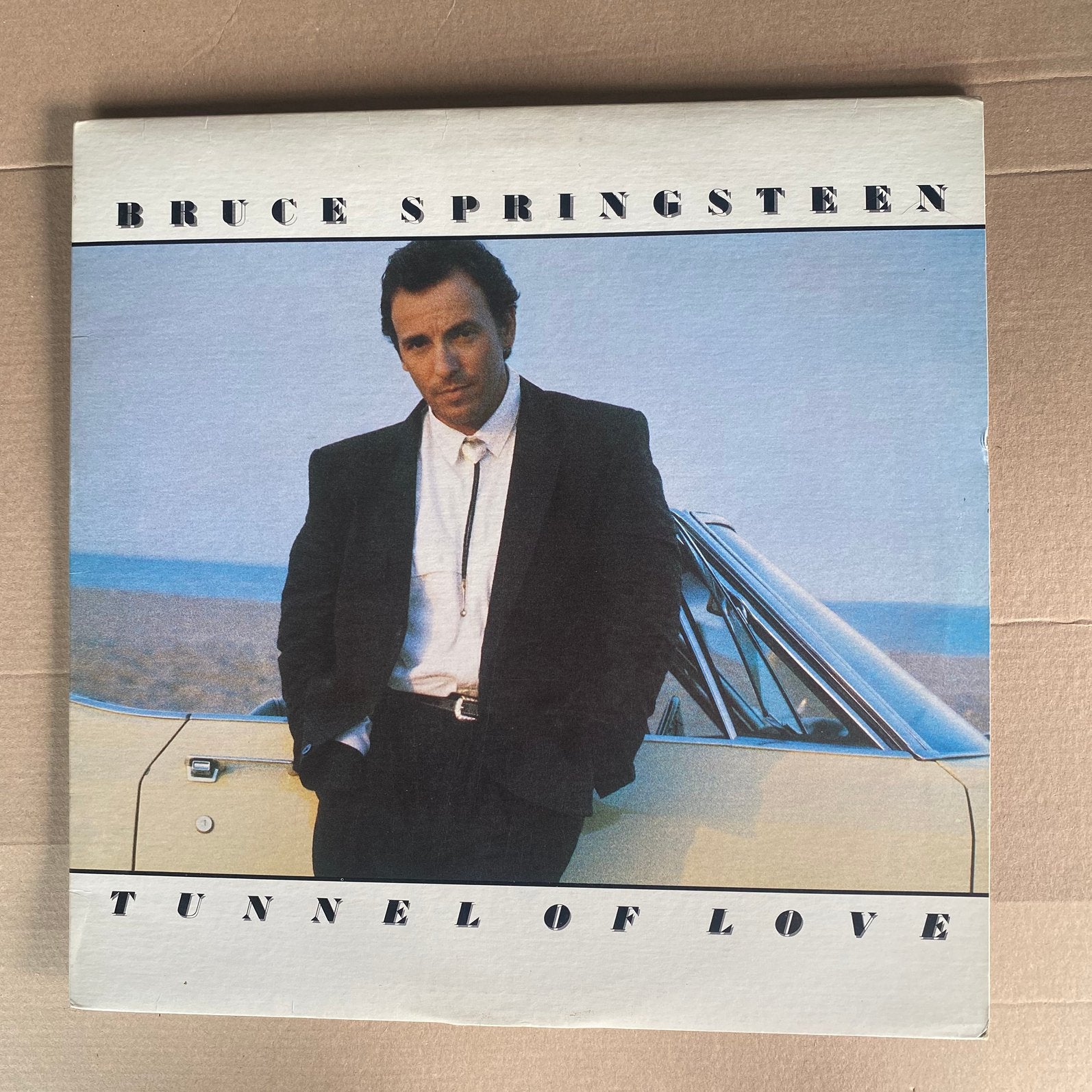 Lp - bruce Springsteen - tunnel of love (Canada), Ophalen of Verzenden, Zo goed als nieuw, 12 inch, Poprock