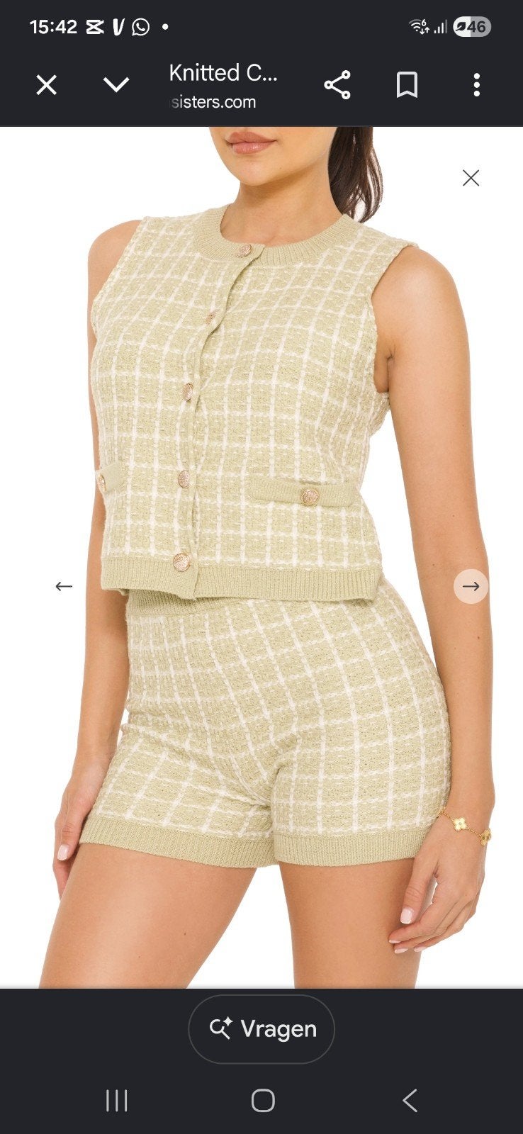 La Sisters Setje Pistachio M/L - Nieuw met kaartje, La Sisters, Ophalen of Verzenden, Nieuw