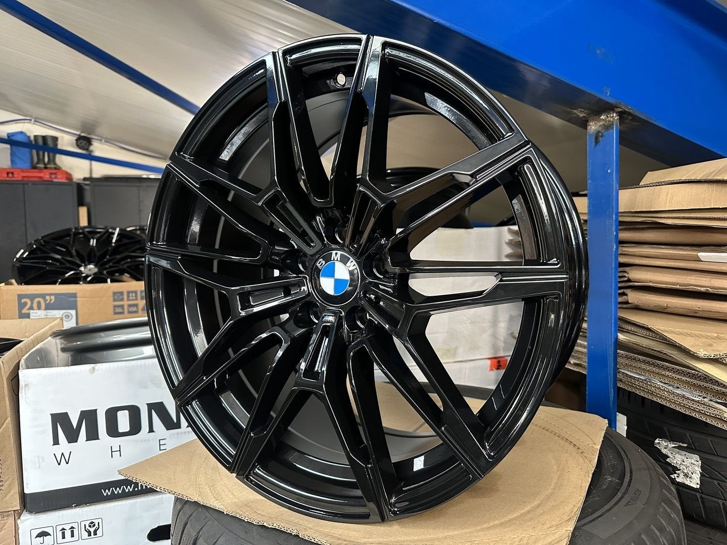 NIEUW 19inch BMW 825M Style Breedset Velgen E90 F30 F10 F20, 19 inch, -, -, Banden en Velgen