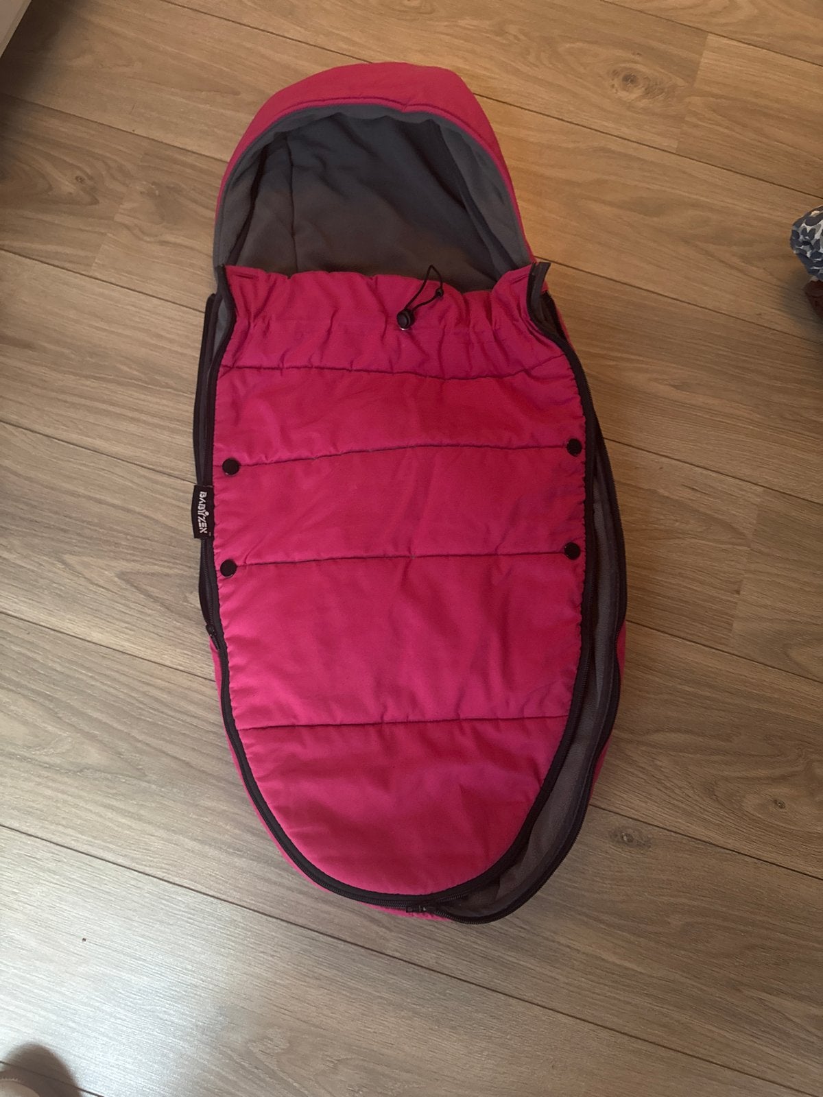 Babyzen Yoyo voetenzak - Roze, Ophalen of Verzenden, Gebruikt, Kinderwagen, Overige merken