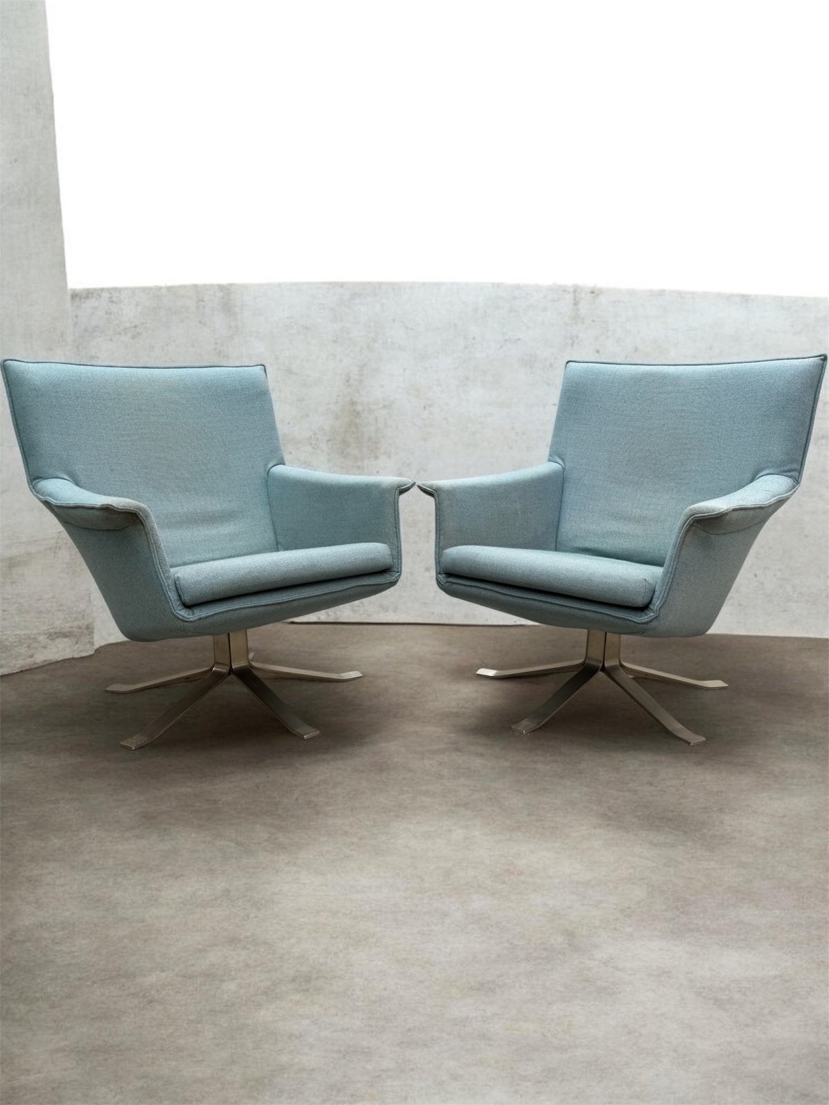 set van 2 design on stock fauteuils Djenne, Ophalen of Verzenden, Gebruikt, 75 tot 100 cm, 50 tot 75 cm