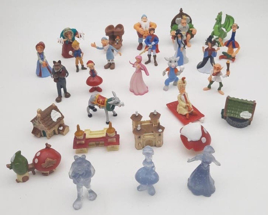 Efteling set van 25 figuurtjes + 3 IJsfiguren Emte 2015, Ophalen of Verzenden, Zo goed als nieuw