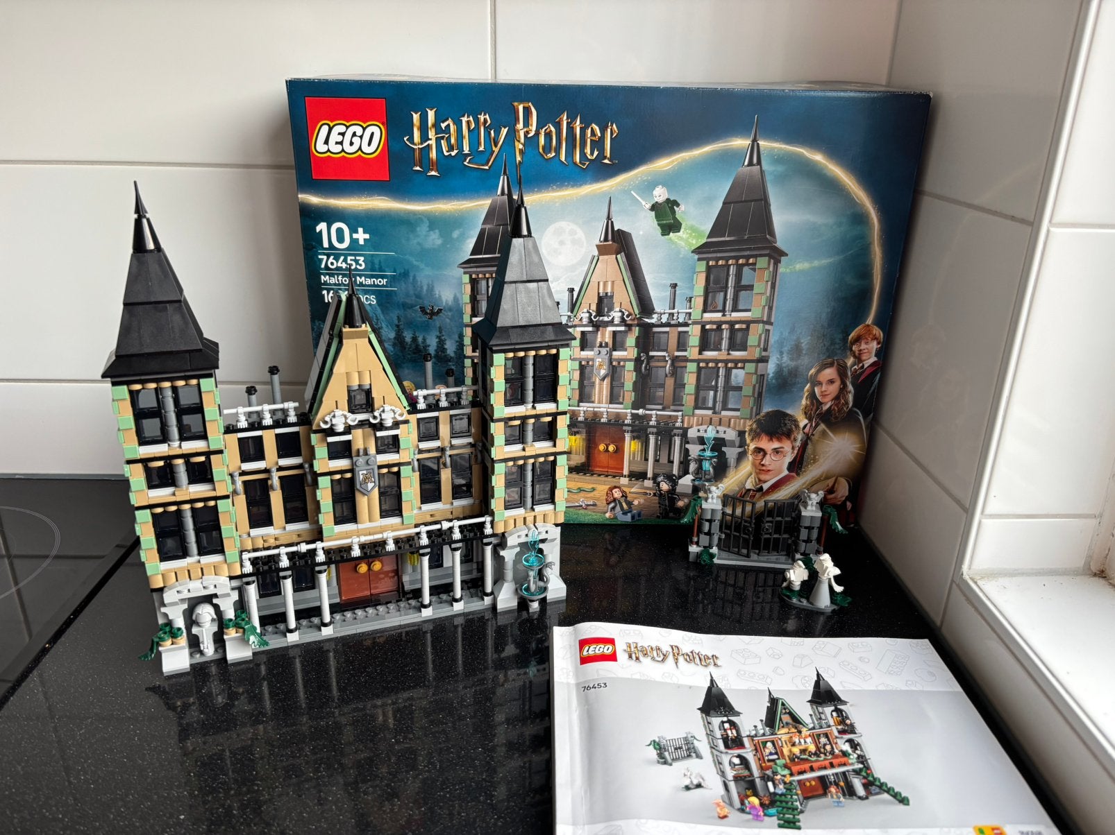 LEGO Harry Potter 76453 Villa Malfidus, met doos, Ophalen of Verzenden, Zo goed als nieuw