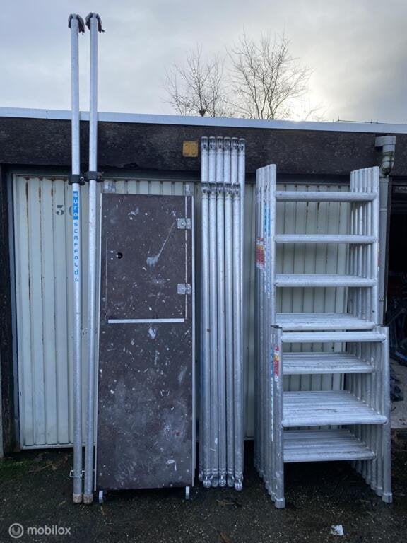 Euroscaffold 75x190x8,20 werkhoogte, Nieuw, Ophalen of Verzenden, Euroscaffold, Euroscaffold