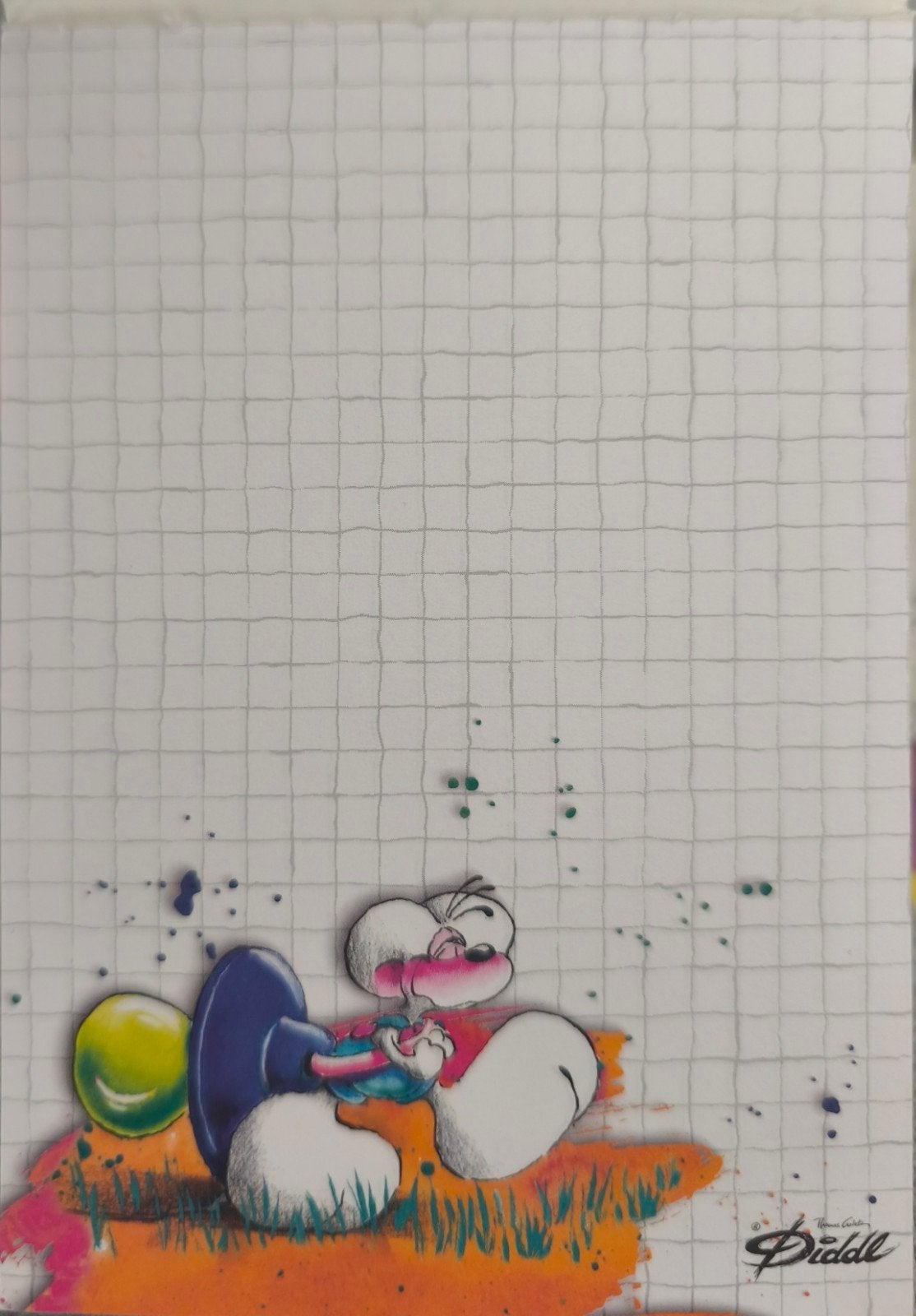 Diddl blaadje ( A6 wit 48), Verzenden, Papier, Kaart of Schrift