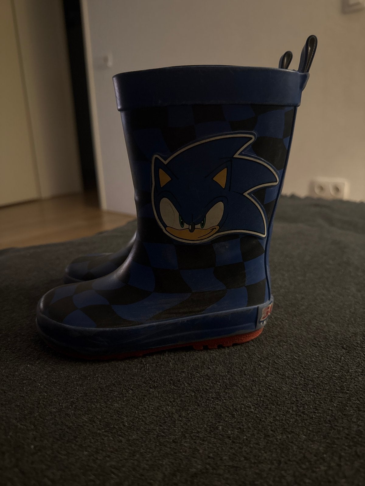 H&M Sonic regen laarzen maat 25, Ophalen of Verzenden, Gebruikt, Jongen of Meisje, Laarzen