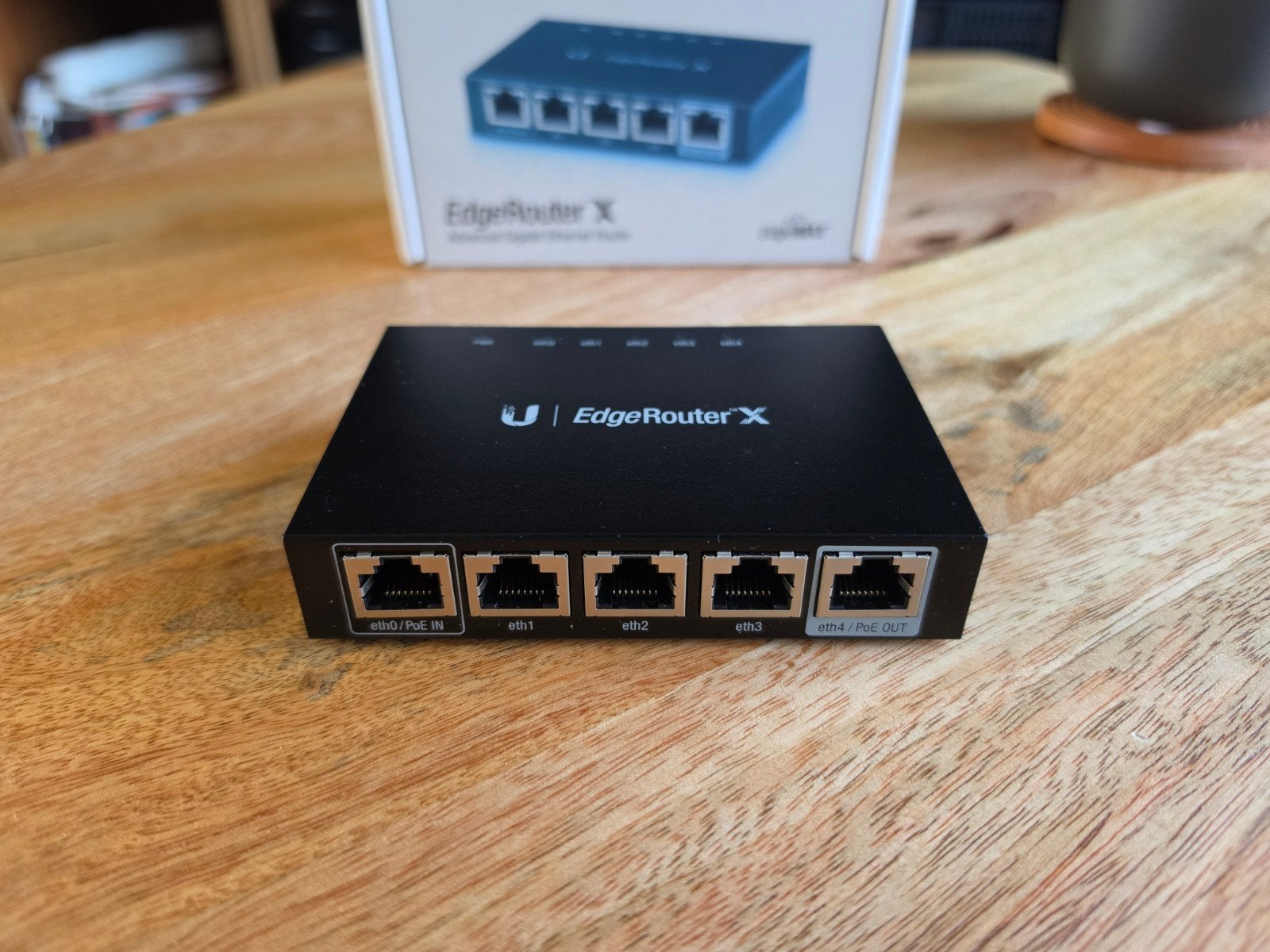 Ubiquiti EdgeRouter X gigabit router, Computers en Software, Ophalen of Verzenden, Gebruikt, Router, Ubiquiti