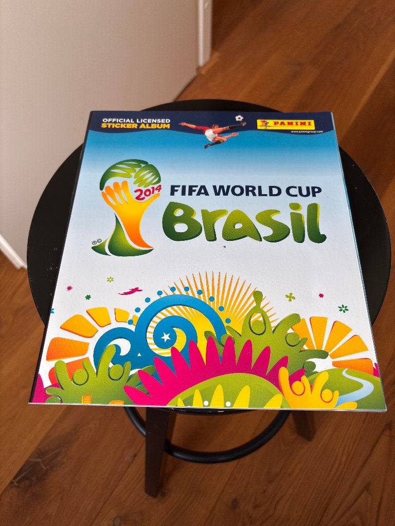 Panini World Cup Brasil 2014: leeg album, Ophalen of Verzenden, Zo goed als nieuw, Meerdere stickers
