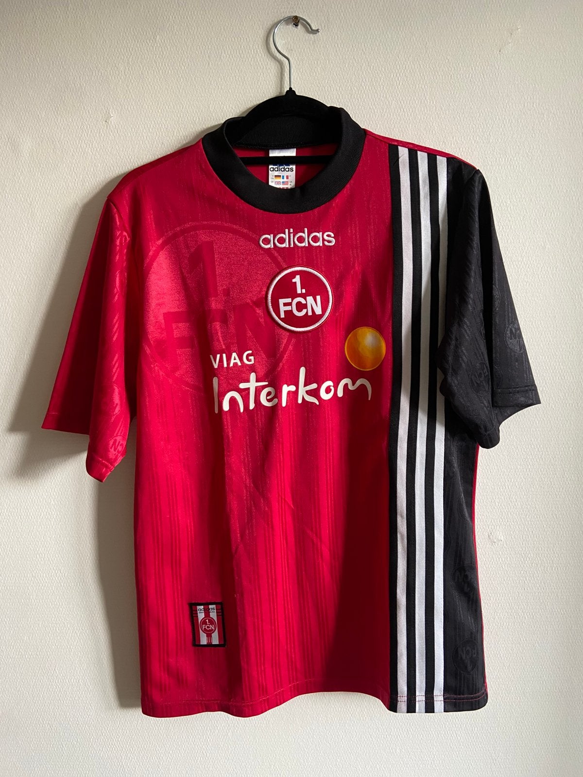 Origineel FC Nürnberg 98/99 S shirt, Sport en Fitness, Voetbal, Maat S, Ophalen of Verzenden, Zo goed als nieuw, Shirt