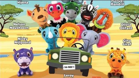 Lidl safari  min’s complete set 2024, Lidl, Verzenden