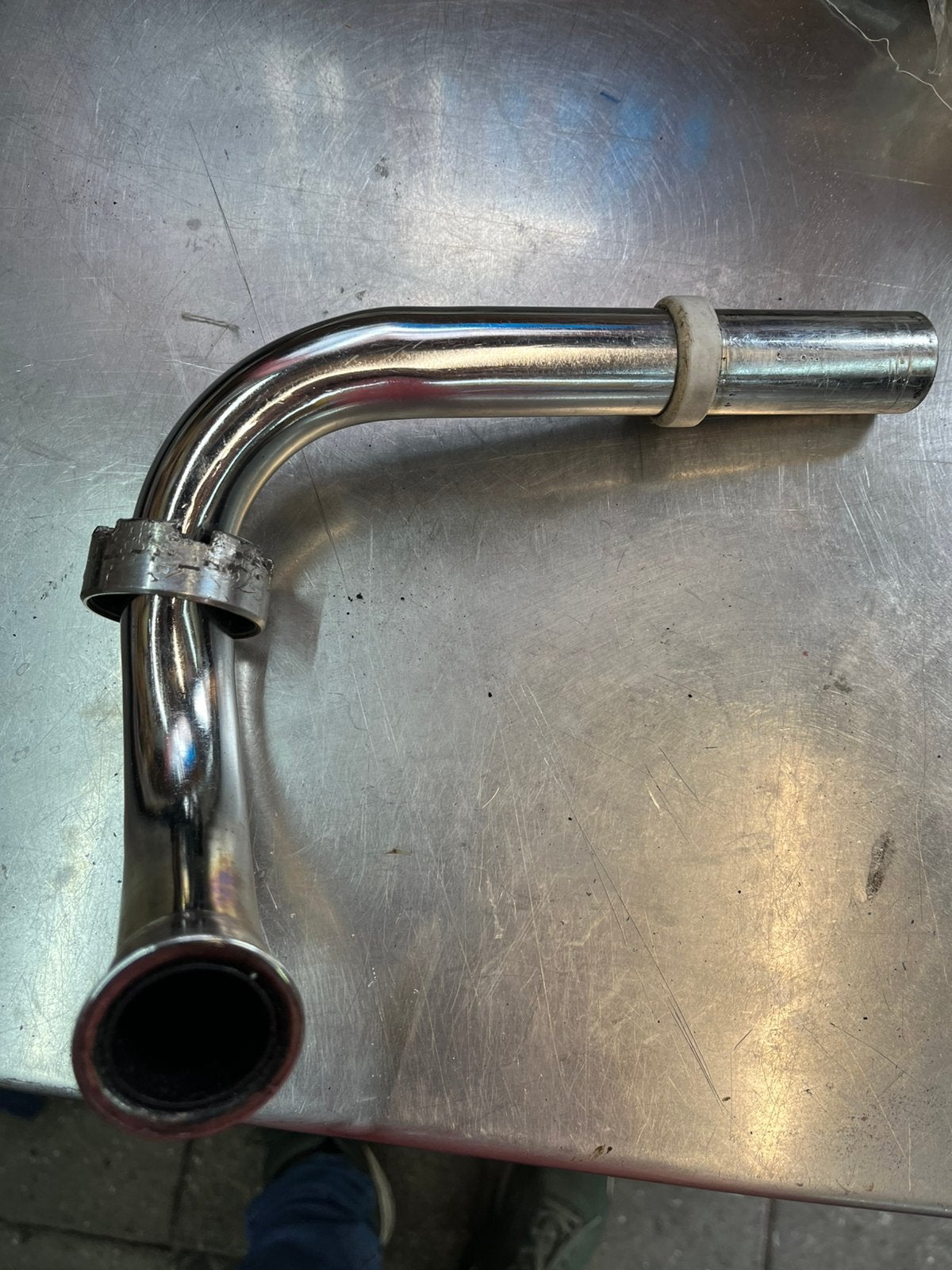 Tekoop 28 mm bocht Yamaha fs1, Ophalen of Verzenden, Zo goed als nieuw, Uitlaat, Yamaha