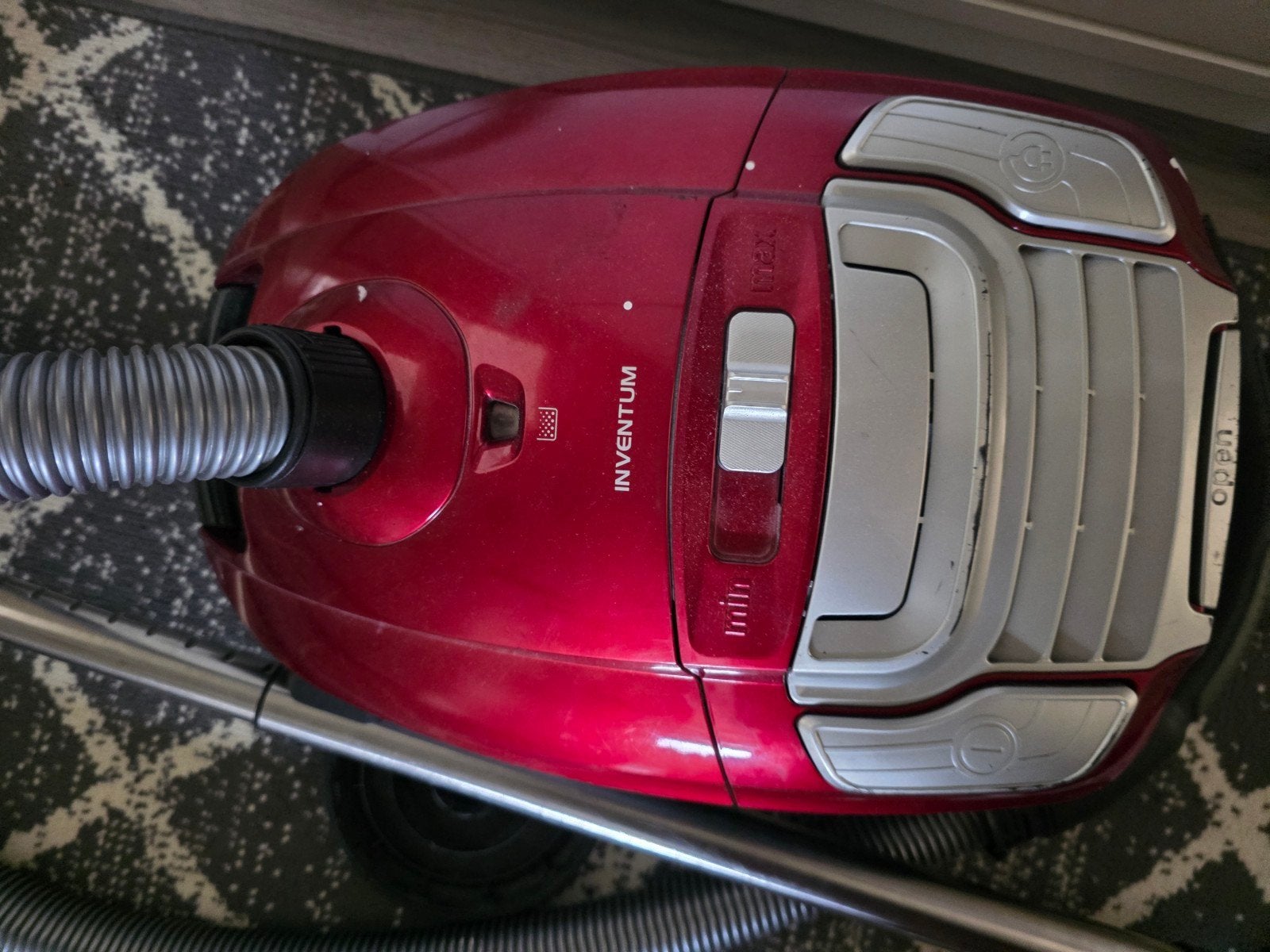Inventum sledestofzuiger - Rood, Witgoed en Apparatuur, Overige merken, Gebruikt, Sledestofzuiger, Minder dan 1200 watt