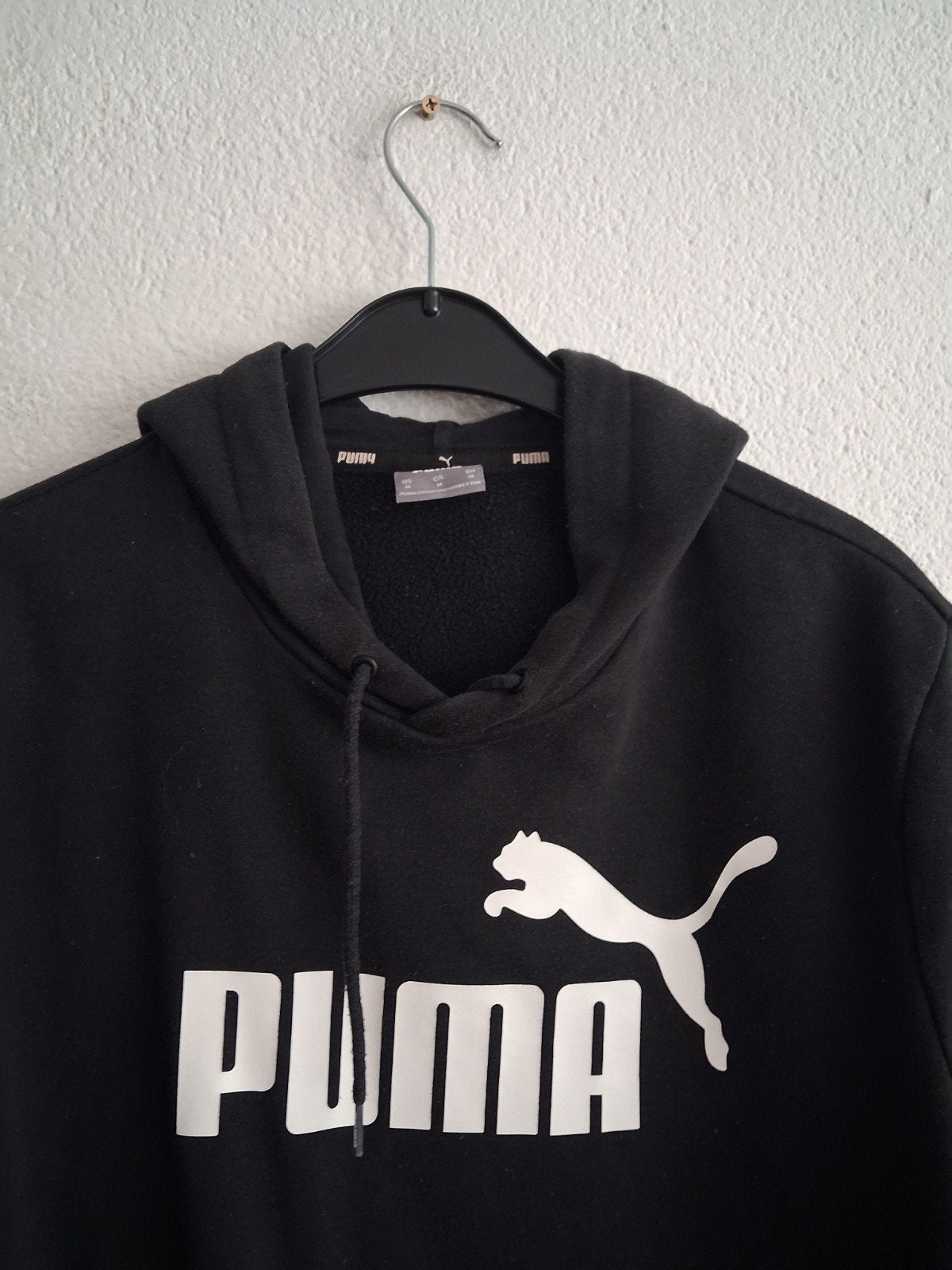 Puma Hoodie Zwart Maat M, Puma, Maat 48/50 (M), Zwart, Ophalen of Verzenden