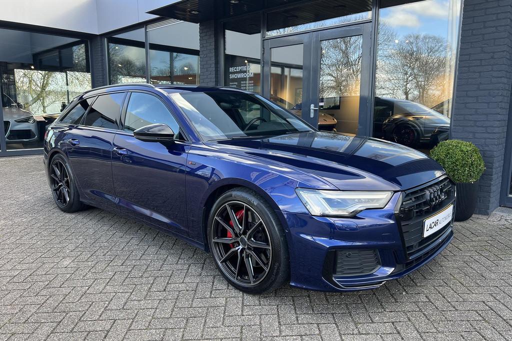 Audi A6 Avant 55 TFSI e quattro Competition I Vossen I, Automaat, Gebruikt, 4 cilinders, Blauw