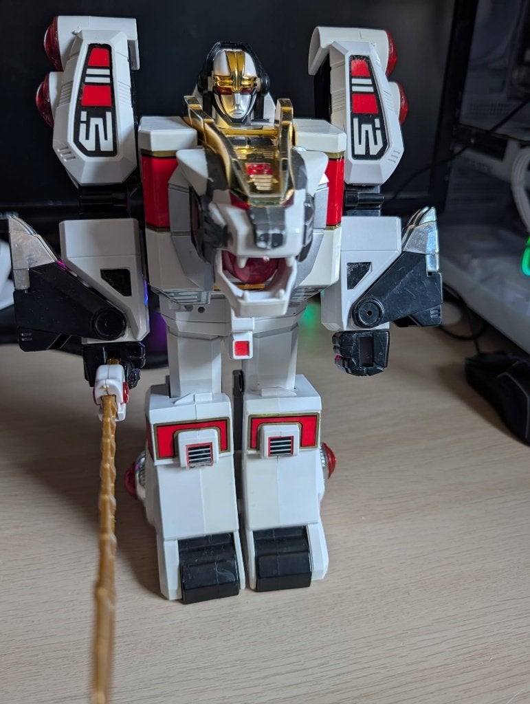 Power Rangers White Tigerzord, Ophalen of Verzenden, Gebruikt