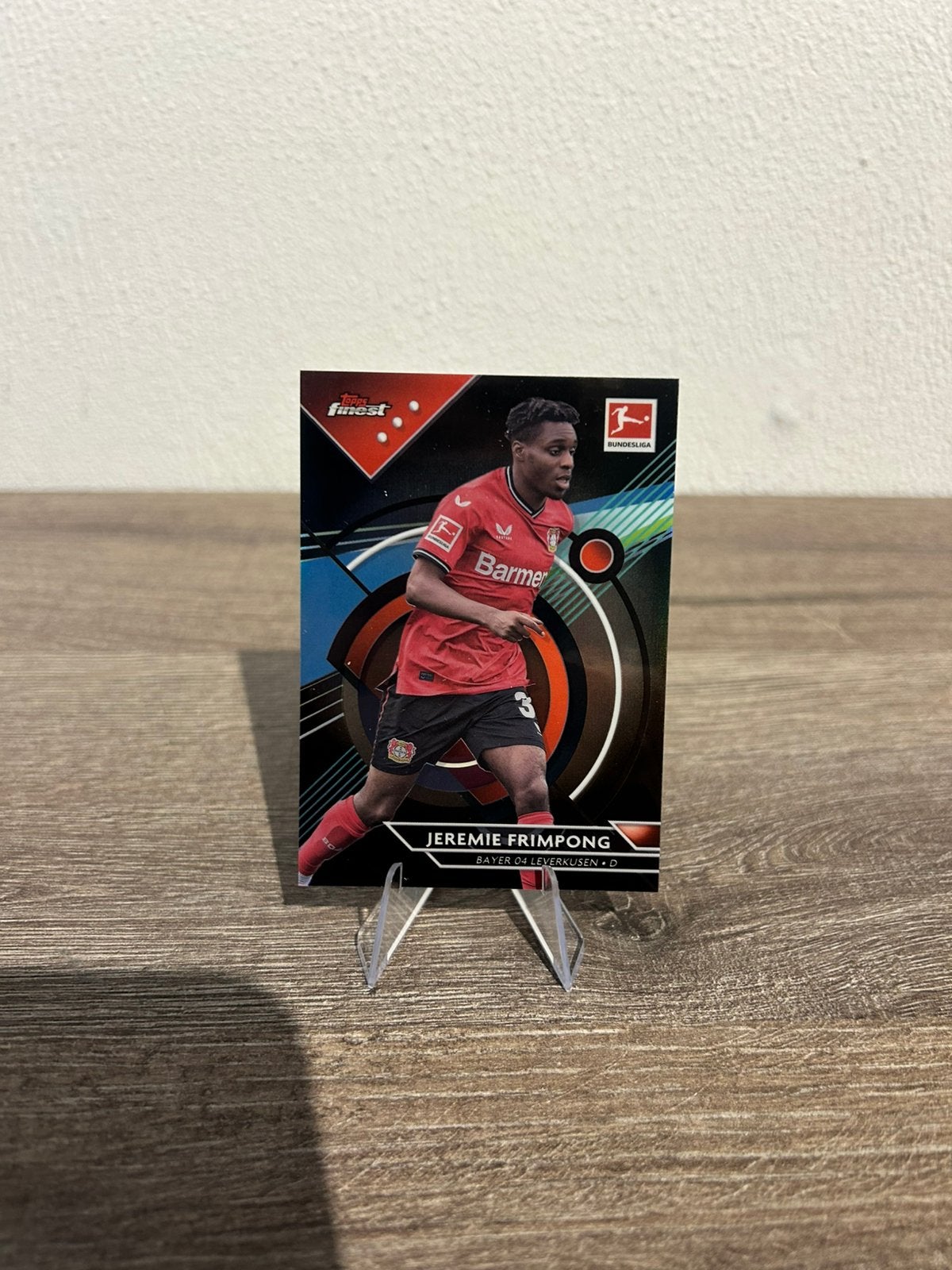 Jeremie Frimpong 2022-23 Topps Finest Bundesliga #96 /199, Ophalen of Verzenden, Zo goed als nieuw, Plaatje