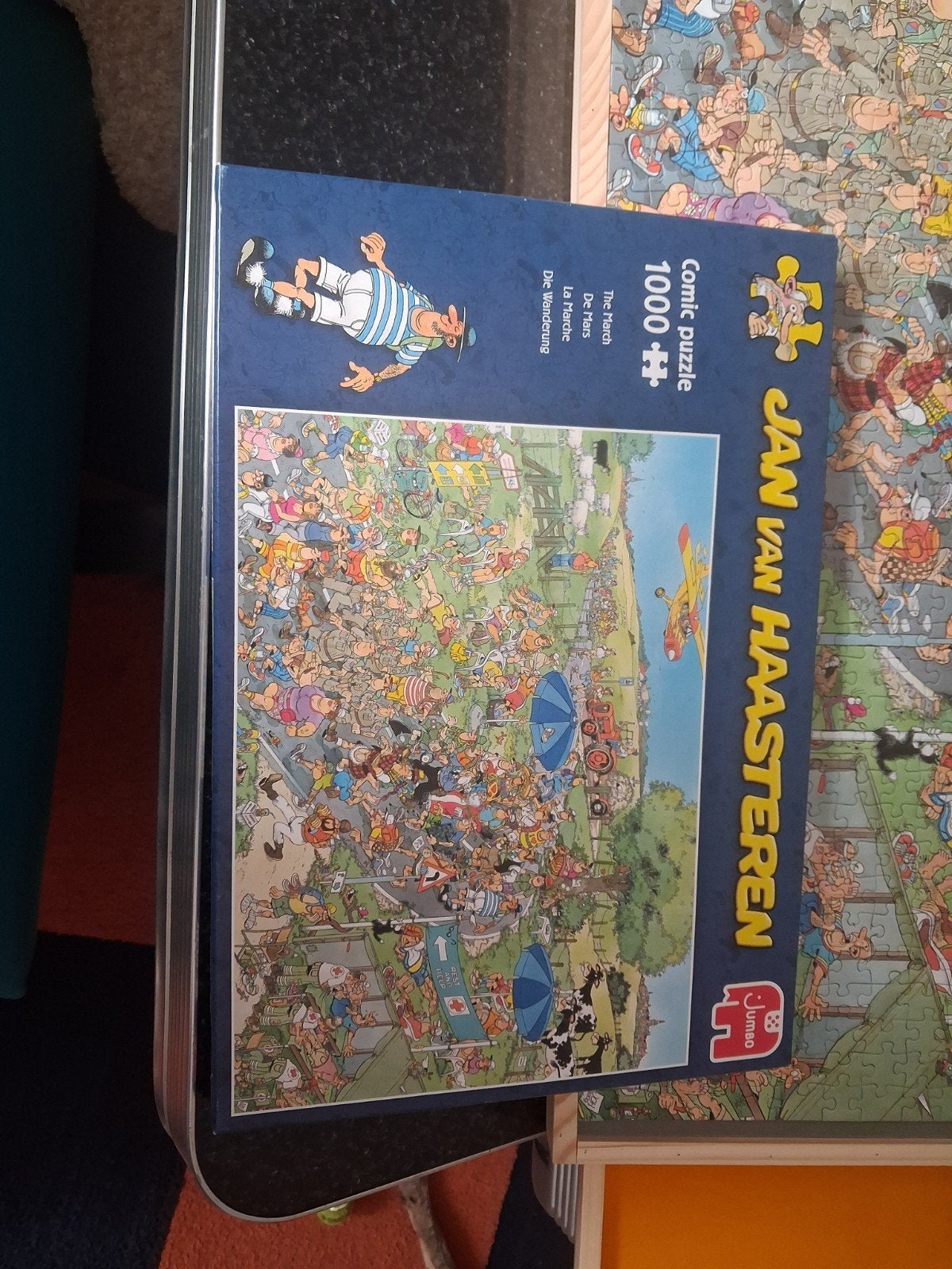 Legpuzzel, Hobby en Vrije tijd, Ophalen of Verzenden, 500 t/m 1500 stukjes, Zo goed als nieuw, Legpuzzel