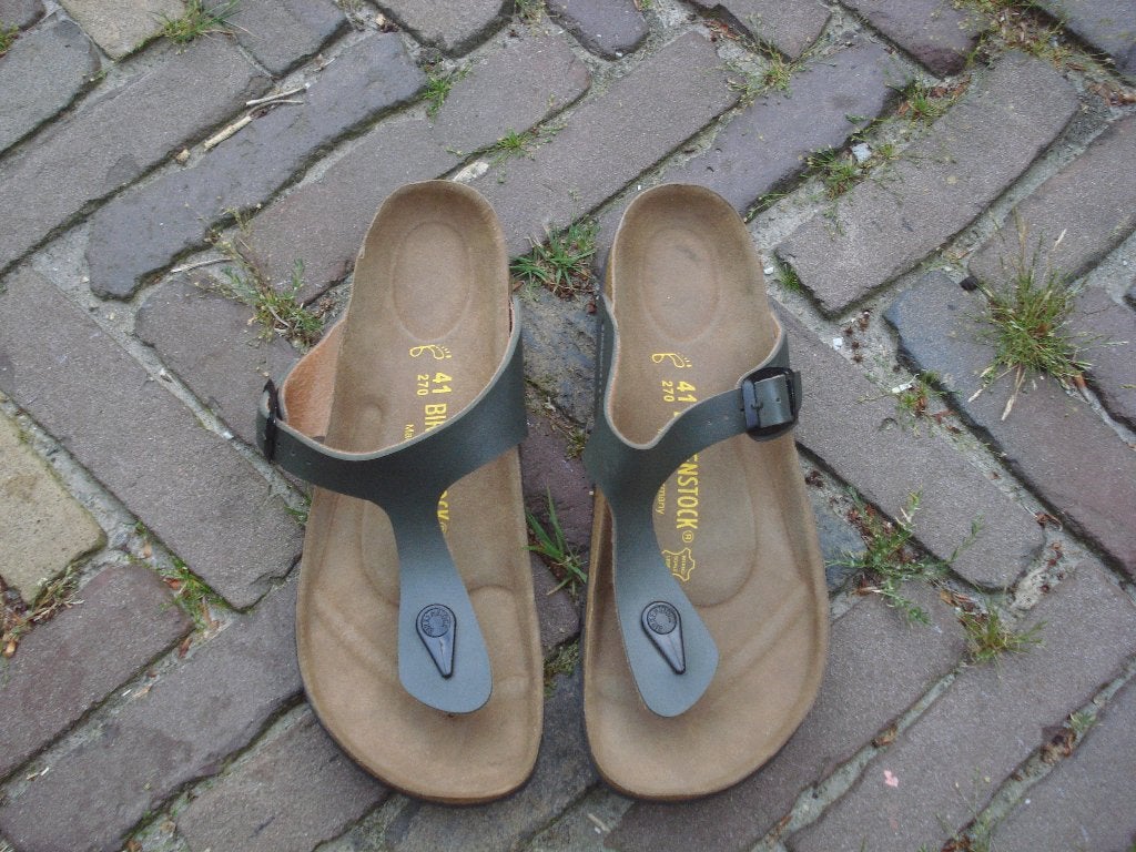BIRKENSTOCK GIZEH GROEN 41,  GRATIS VERZENDING PER POST, Slippers, Verzenden, Nieuw, Groen