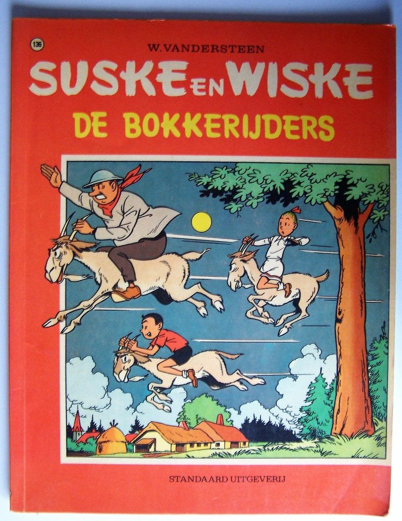 Suske en Wiske De Bokkerijders uit 1972, Boeken, Eén stripboek, Ophalen of Verzenden, Zo goed als nieuw