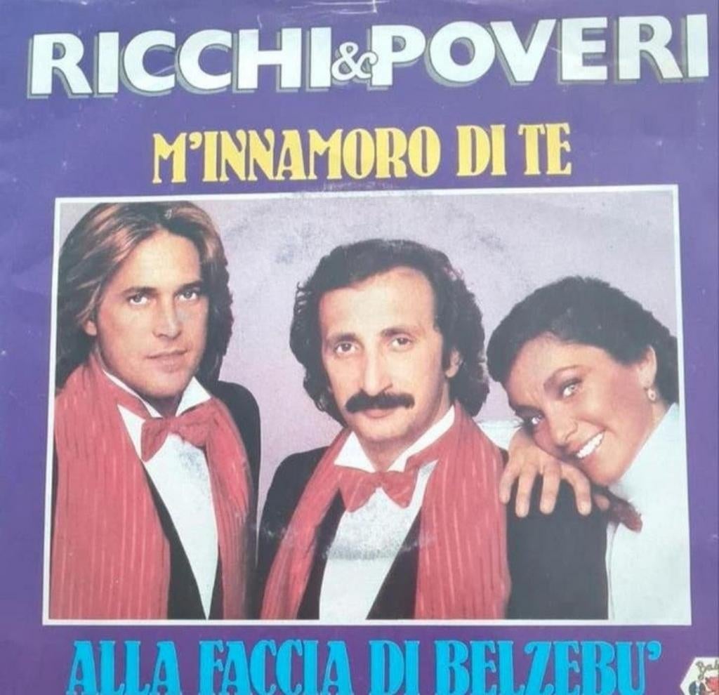 RICCHI & POVERI  - M'INNAMORE DI TE, Ophalen of Verzenden, Gebruikt, Pop