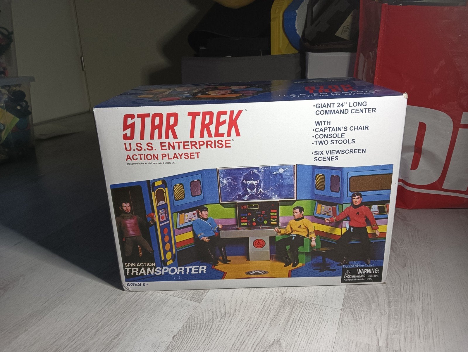 ZELDZAAM Star Trek U.S.S Enterprise action playset, Ophalen of Verzenden