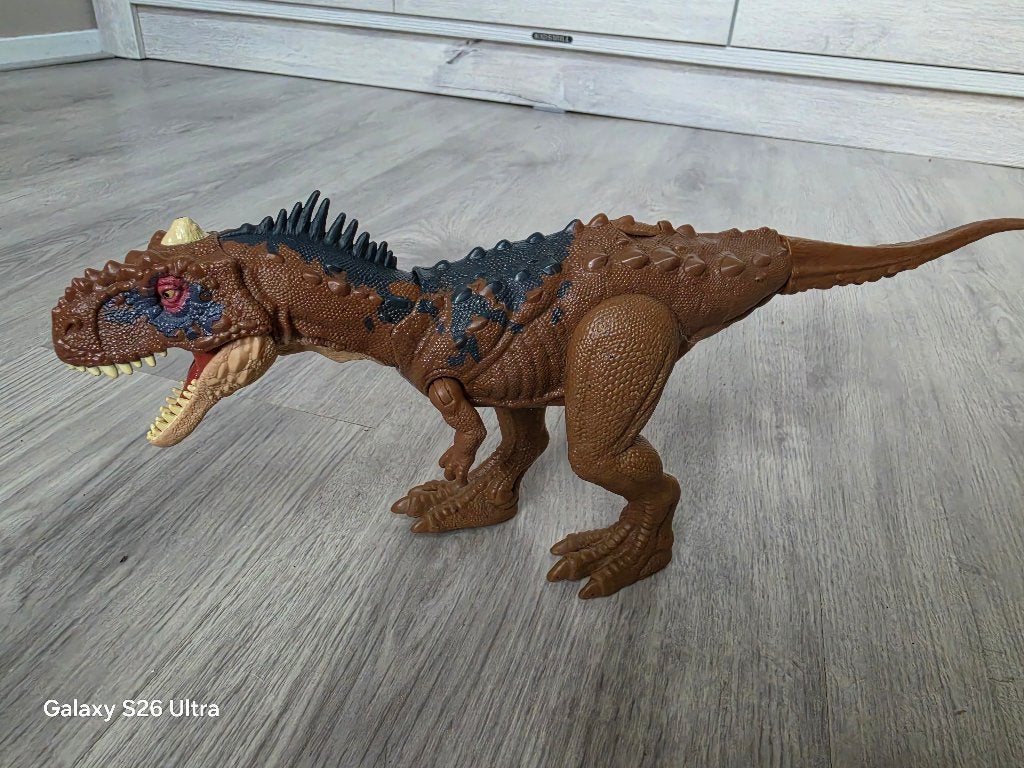 Jurassic world Rajasaurus, Ophalen of Verzenden, Zo goed als nieuw