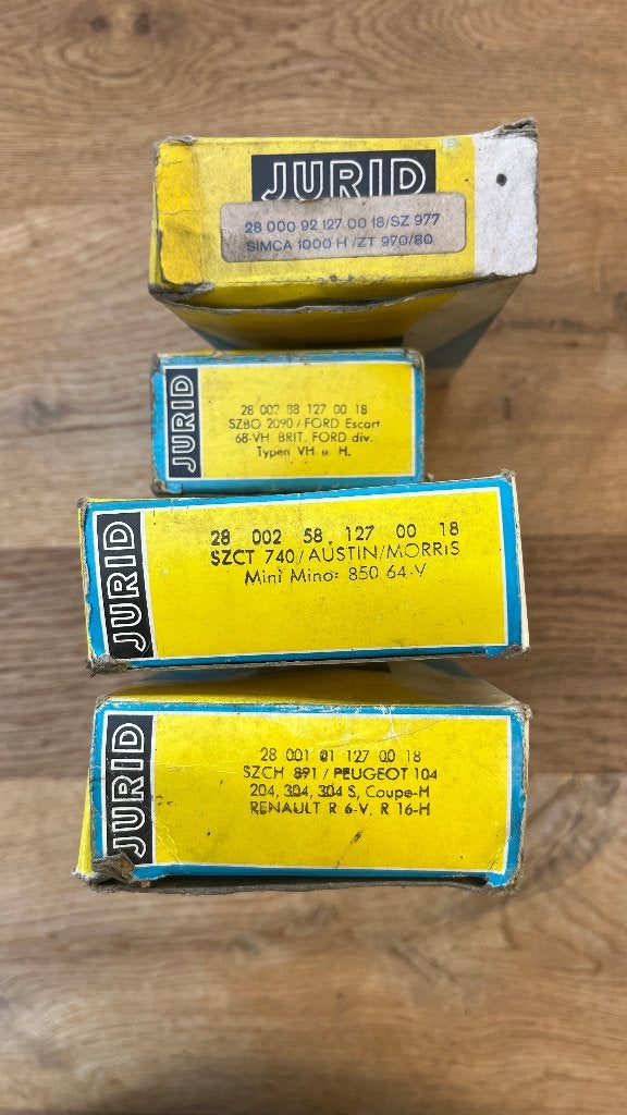 JURID en FERODO Remvoeringen voor Oldtimers, Ophalen, Nieuw, Overige automerken