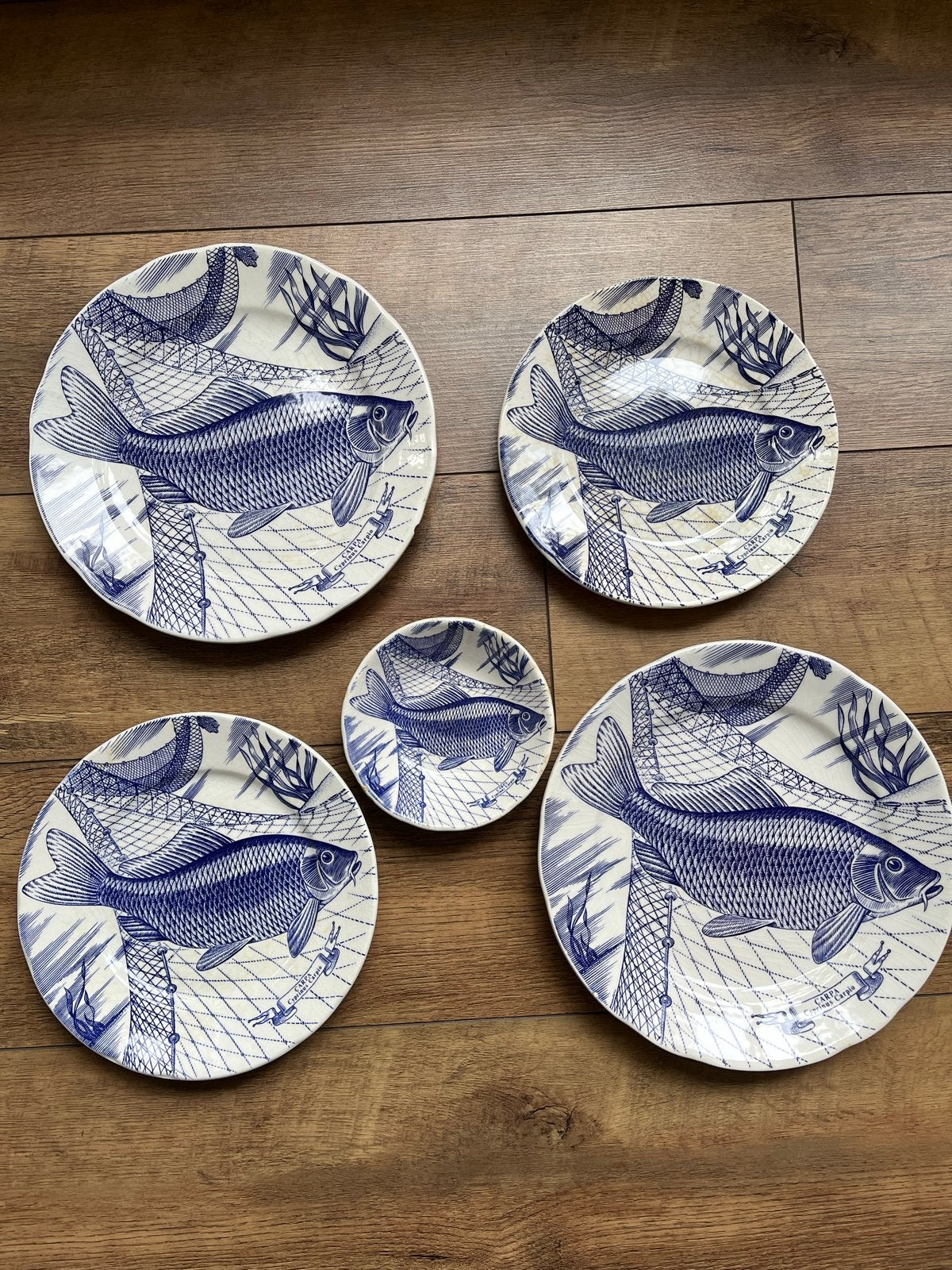 Ironstone Tableware 'English Style' - Visservies, Gebruikt, Overige merken, Klassiek, Ophalen of Verzenden