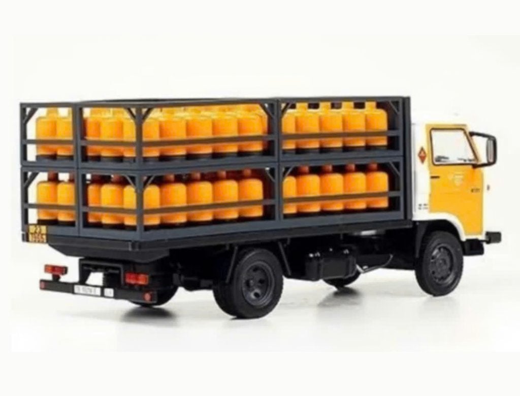 Pegaso Ekus Repsol Butano schaal 1/43 IXO spaanse serie # 1, Verzenden, Nieuw, Bus of Vrachtwagen, Overige merken