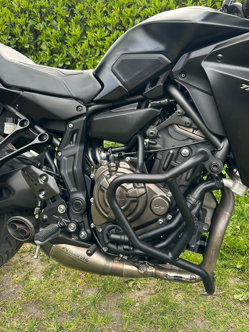 Akrapovič Racing Line Titanium uitlaat MT 07 / Tracer, Motoren, Ophalen of Verzenden
