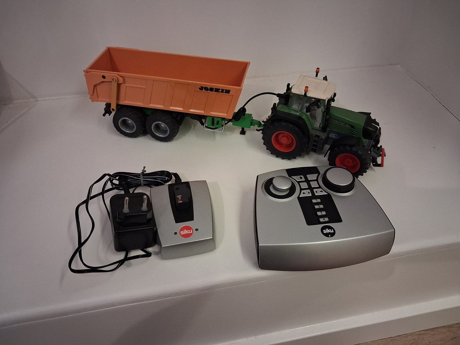 Fendt 930 en joskin kipper van siku RC control, Ophalen of Verzenden, Gebruikt, Tractor of Landbouw, SIKU