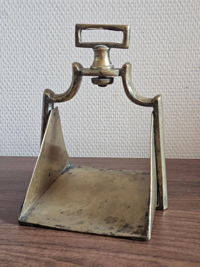Antieke koperen stijgbeugel koper brass horse stirrup, Ophalen of Verzenden