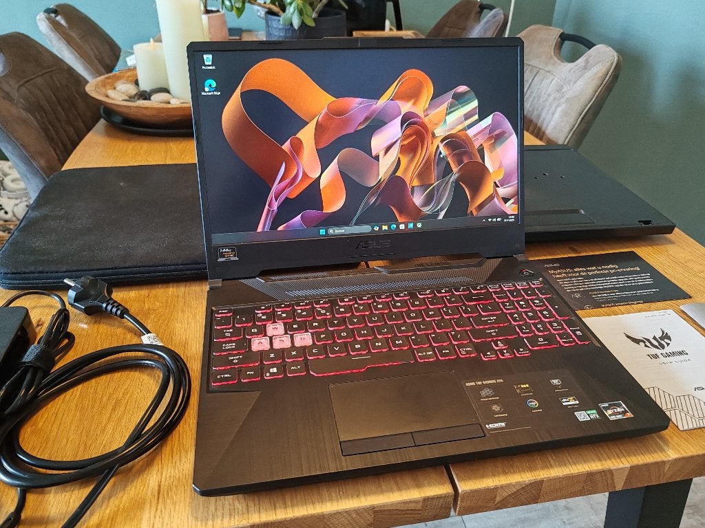 Laptop Asus Tuf Gaming A15, Computers en Software, Windows Laptops, Ophalen, Gebruikt, Met videokaart, 2 tot 3 Ghz