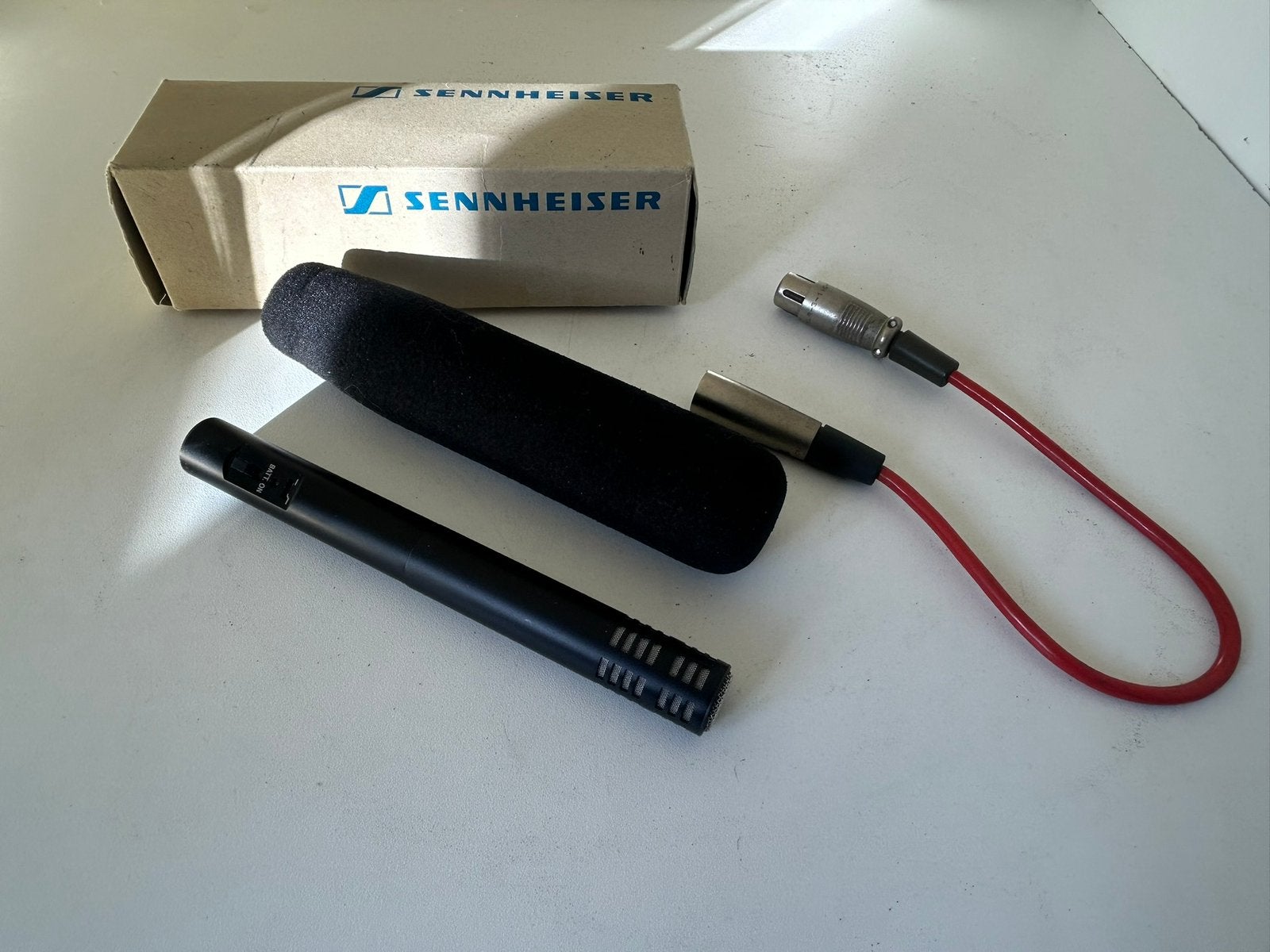 Sennheiser microfoon, Ophalen of Verzenden, Zo goed als nieuw