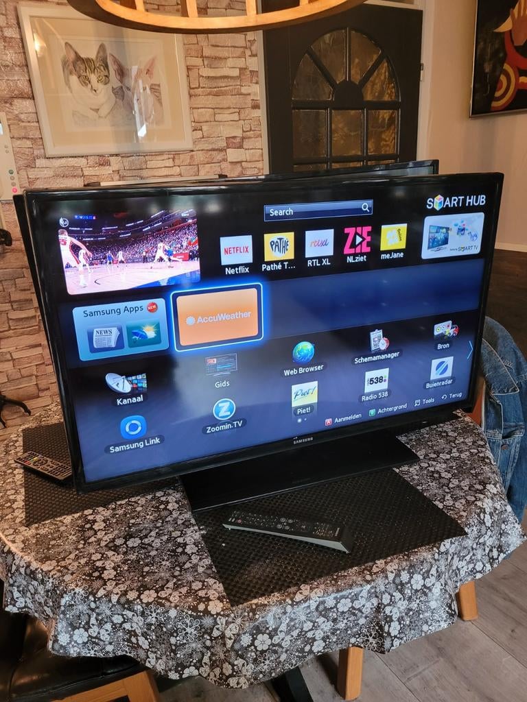 Samsung Smart TV 40 inch Full HD LED UE40EH5300, Audio, Tv en Foto, Televisies, Ophalen, 50 Hz, Samsung, 100 cm of meer