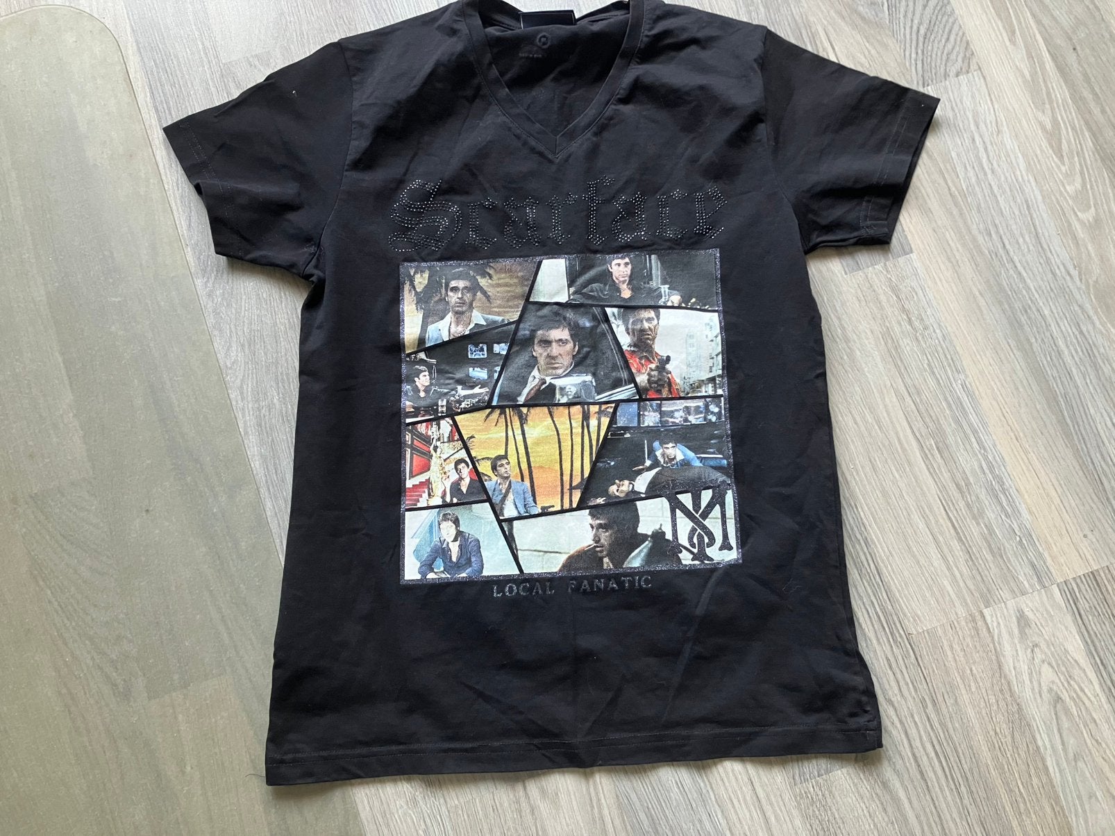 2 merk Tshirts alocak Fanitic Mt M oa Scarface, Kleding | Heren, Ophalen of Verzenden, Zo goed als nieuw