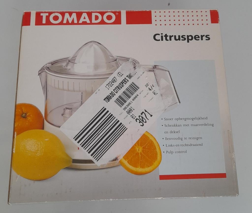 Tomado citruspers, Ophalen of Verzenden