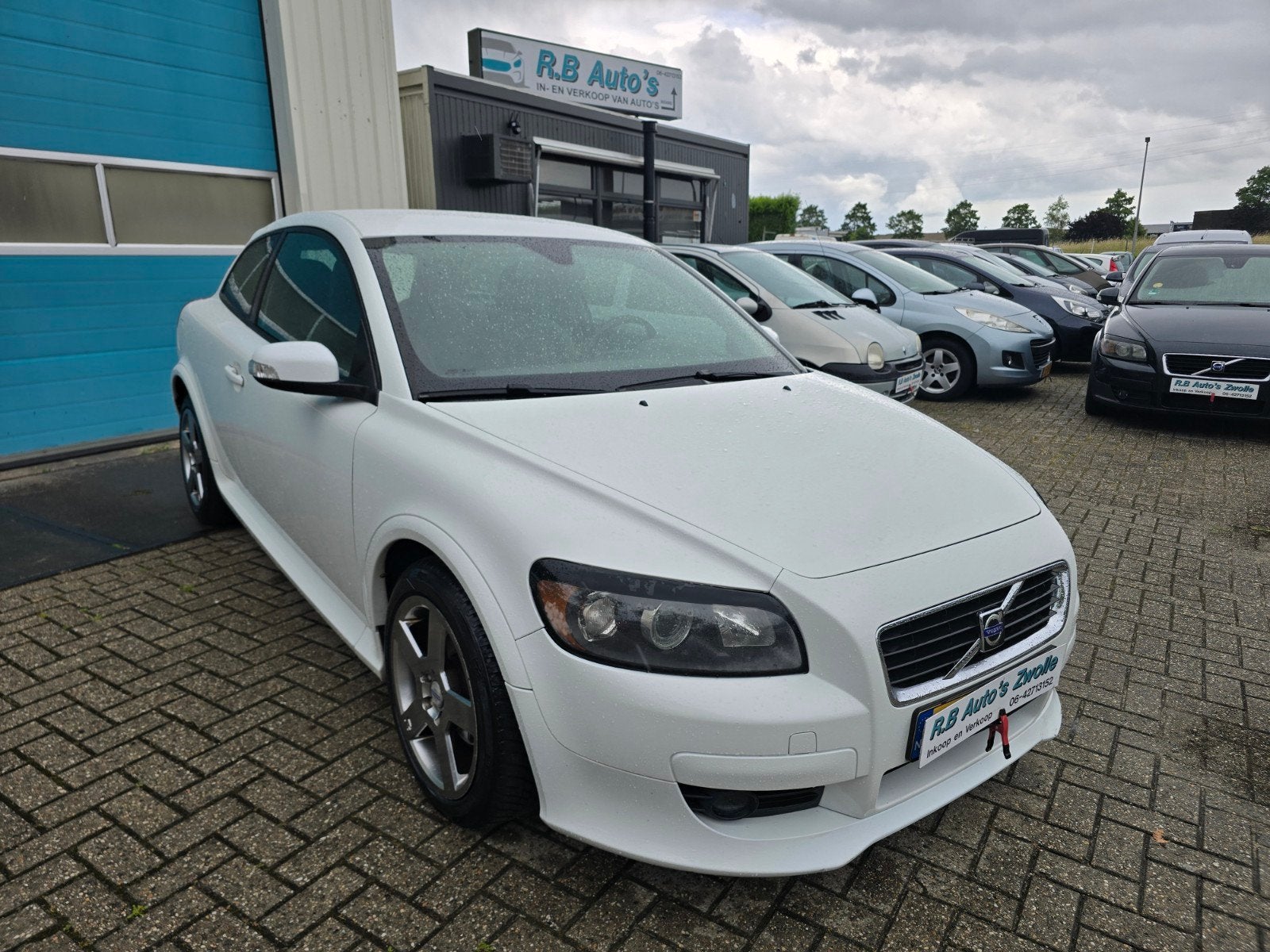 Volvo C30 1.8 Sport 2009 Wit zeer Netjes, Auto's, Voorwielaandrijving, 1228 kg, Elektrische buitenspiegels, 4 cilinders