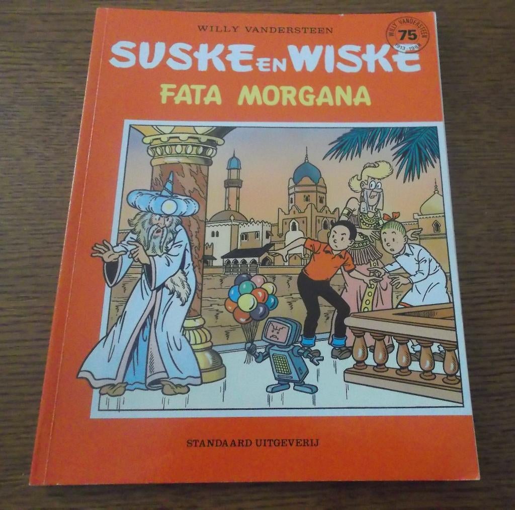 Suske en Wiske Fata Morgana (1e druk 1988), Boeken, Stripboeken, Ophalen, Willy Vandersteen, Eén stripboek, Zo goed als nieuw