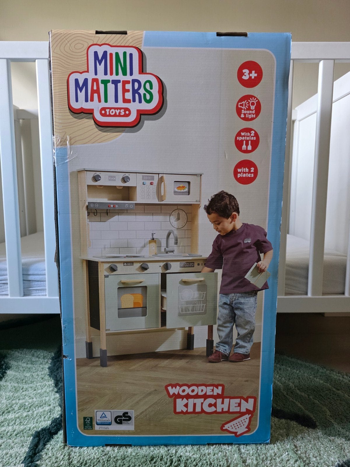 Mini Matters Houten Speelkeuken met Geluid en Licht, Ophalen, Nieuw, Speelkeuken