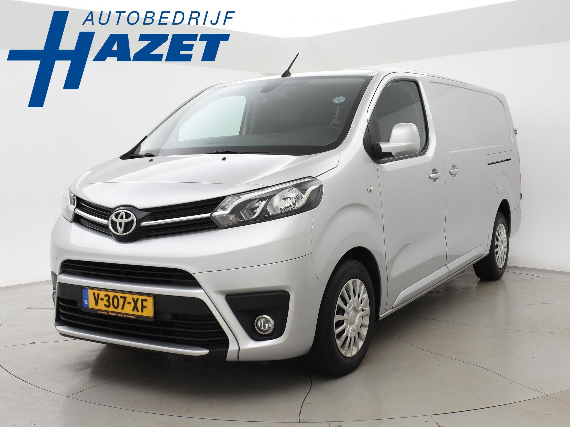 Toyota PROACE Worker 2.0 D-4D LONG + 2 SCHUIFDEUREN | LEDER, Auto's, Gebruikt, Euro 6, 4 cilinders, 2500 kg
