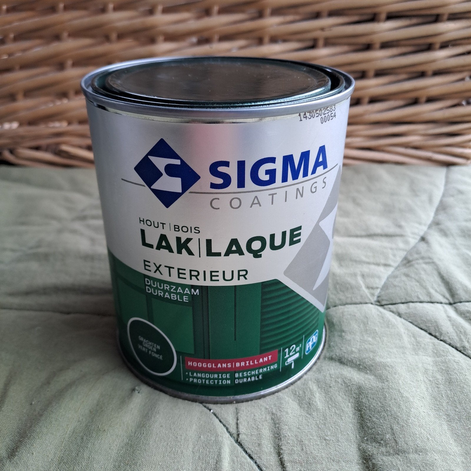 Sigma lak Grachtengroen - Nieuw, Ophalen, Nieuw, Lak, Minder dan 5 liter
