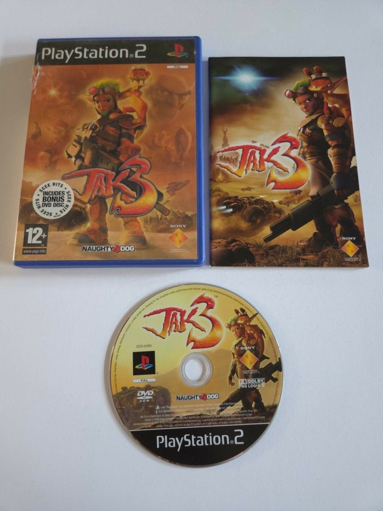 Playstation 2 (PS2) - Jak 3	- 11046, Avontuur en Actie, 1 speler, Ophalen of Verzenden, Zo goed als nieuw