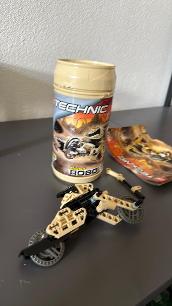 Lego technic dust roboriders 8513, Ophalen of Verzenden, Zo goed als nieuw, Complete set, Lego