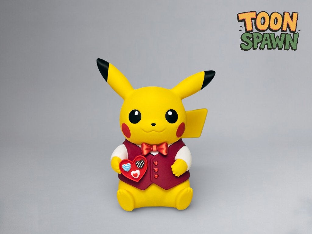 Valentine’s Pikachu – 20 cm – Pokémon Figuur, Ophalen of Verzenden, Nieuw, Fantasy