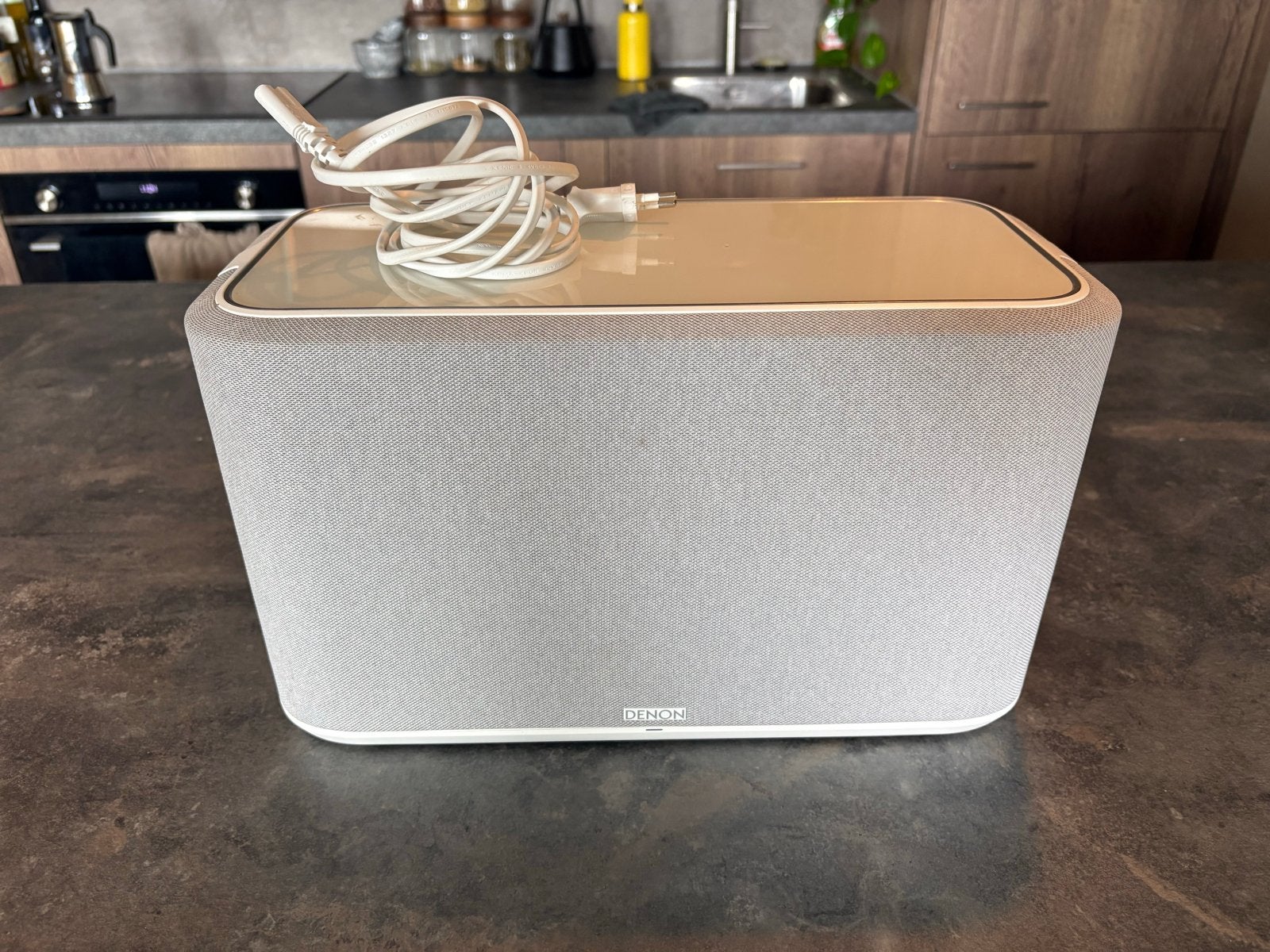 Denon Home 350 Speaker - Wit, Audio, Tv en Foto, Luidsprekers, Overige merken, Ophalen of Verzenden, Zo goed als nieuw, Draagbare speaker