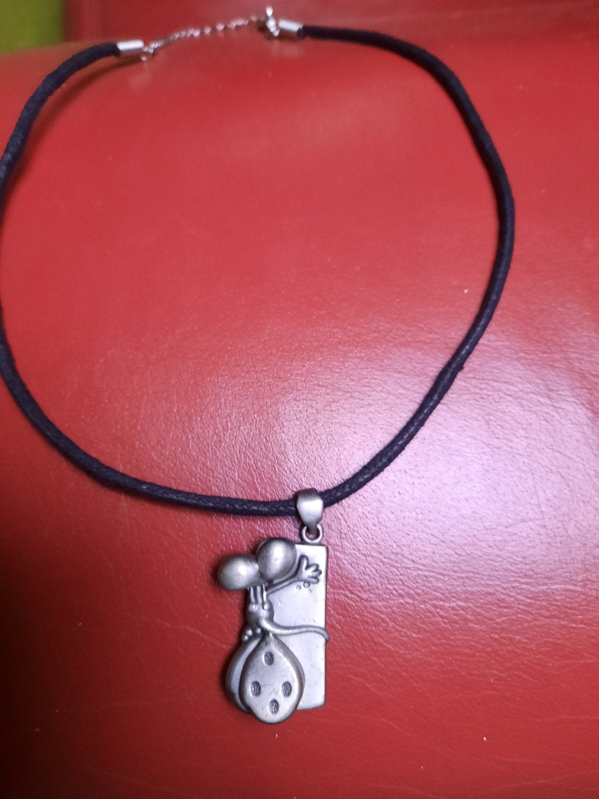 Diddle ketting met letter I hanger, Nieuw, Ophalen of Verzenden, Zilver, Overige materialen